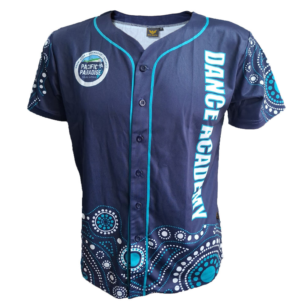 Pacific paradise basball jersery front-26