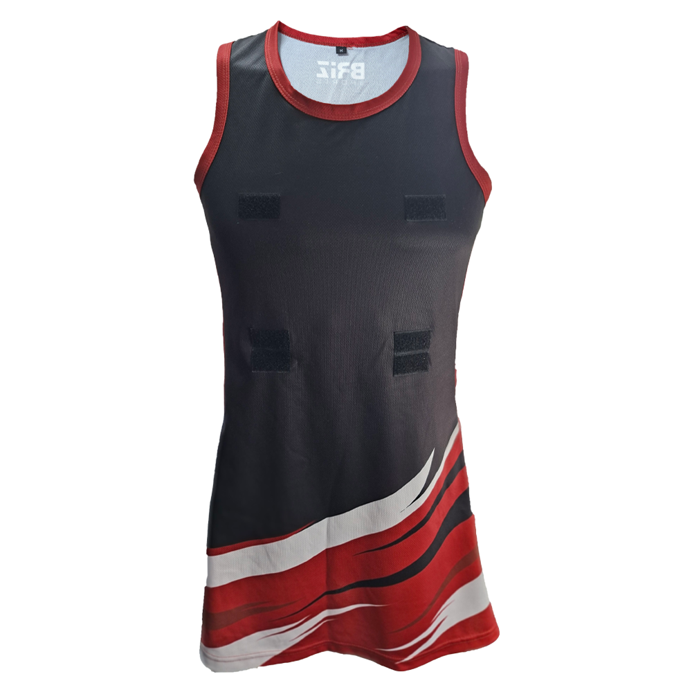 Briz sample netball a line dress -front