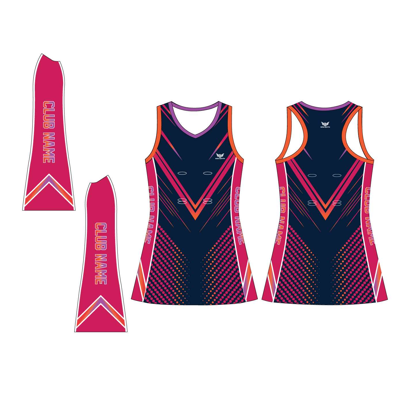 netball a line dress