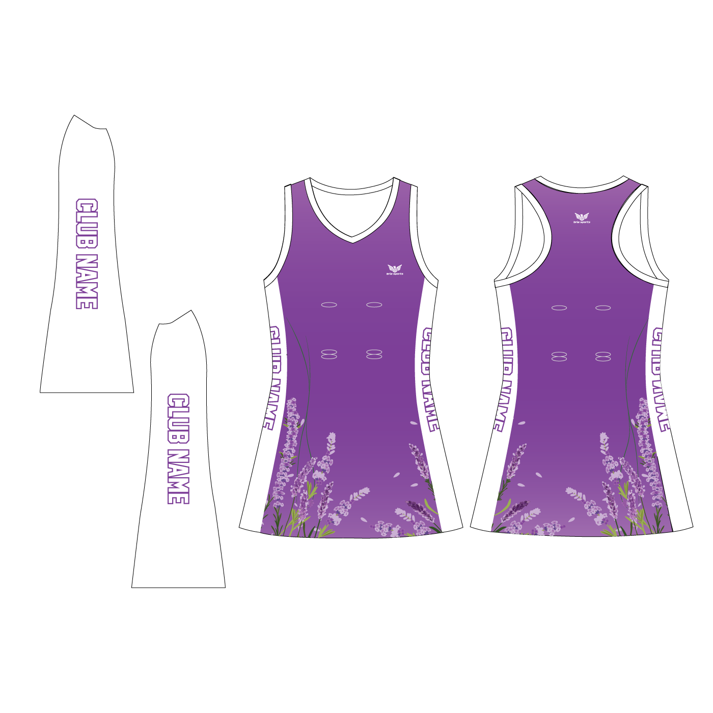 netball a line dress