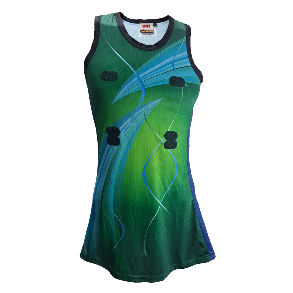 PSNC Netball A line dress-front-17